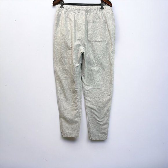 Eddie Bauer Lounge Pants Men's Large Light Heather Gray Zip Pockets Mid Rise - Picture 13 of 15